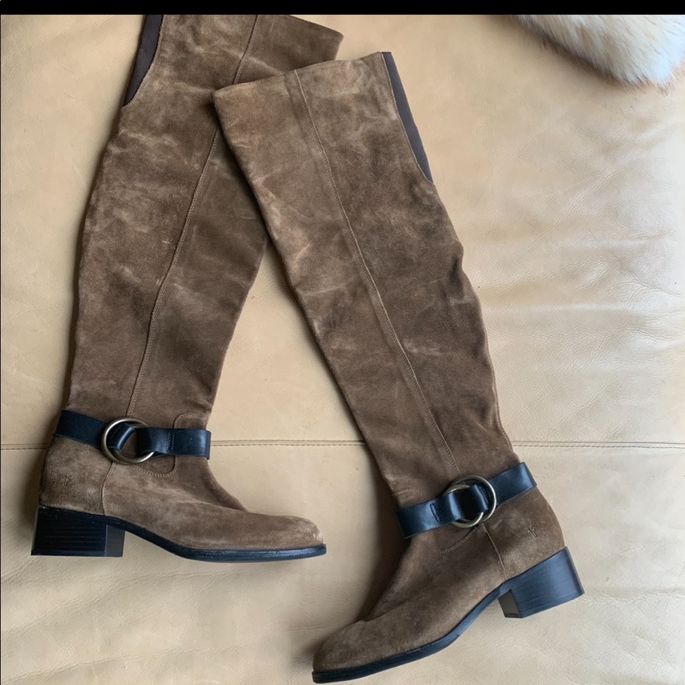NEW! Frye Kristen Over-The-Knee Boots size 9.5 - Picture 2 of 8